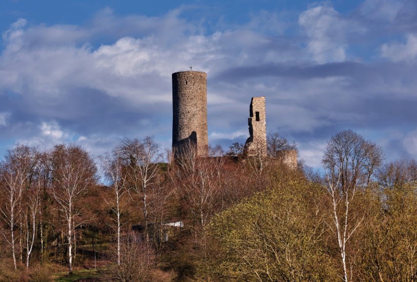 Burgruine Benzenberg, Germany